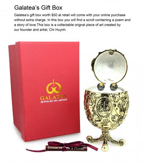 Golden Apricot Earring
